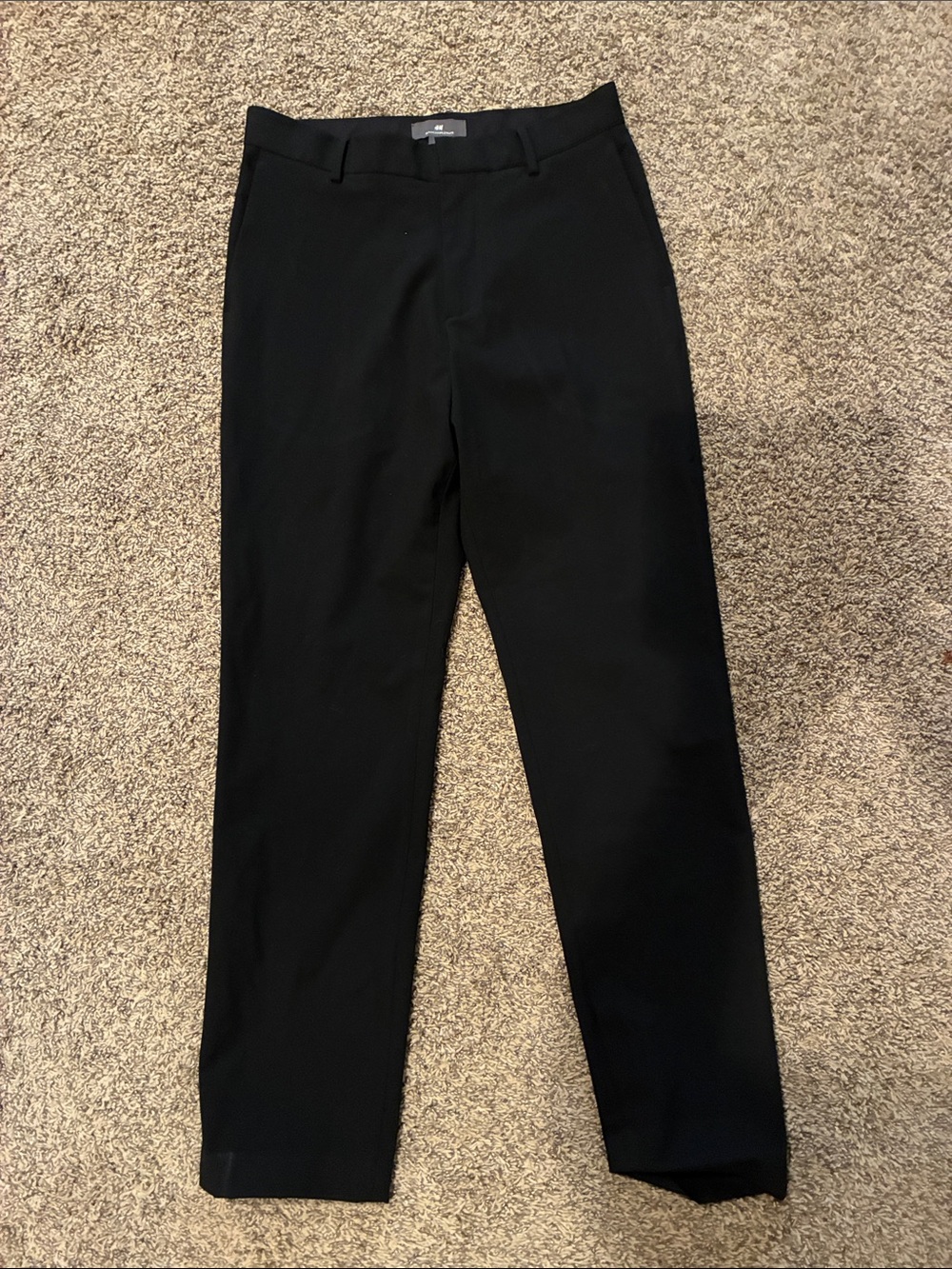 H&M Black Men's Tailored Dress Pants